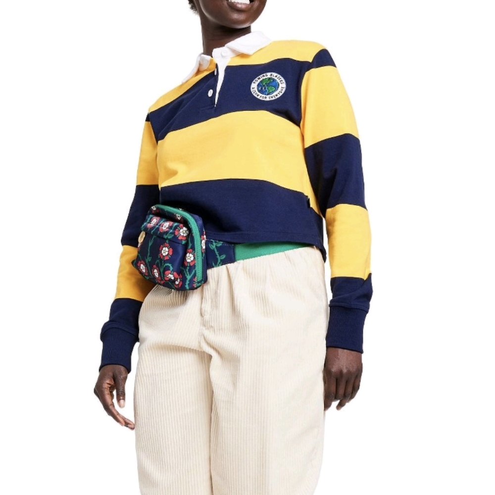 NWT Rowing Blazers x Target Cropped Rugby